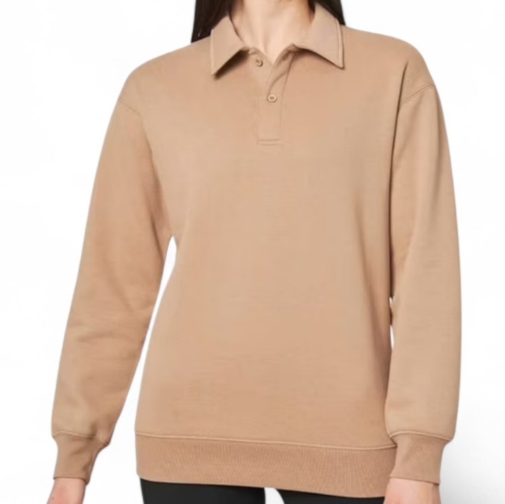 Mondetta Tan Jacket Jersey Whith Collar T4